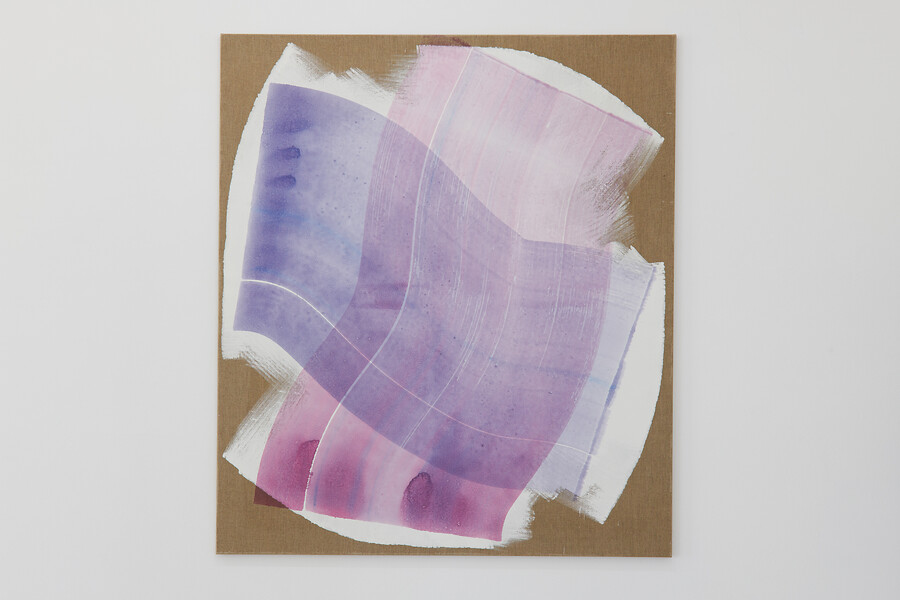 19_12_5, 2019 &ndash; 160 x 140 cm; Vinyl/Kreidegrund auf Leinwand; Foto: Annette Kradisch