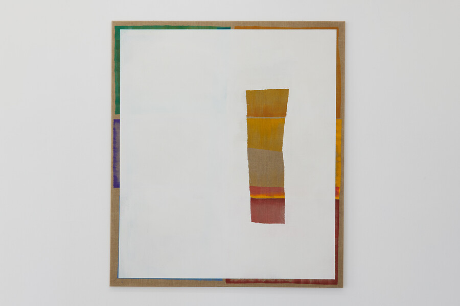 22_11_27, 2022 &ndash; 160 x 140 cm; Vinyl/Kreidegrund auf Leinwand; Foto: Annette Kradisch