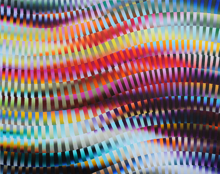 EP 212, 2025 &ndash; 59 x 74,5 cm;  Öl auf Aluminium