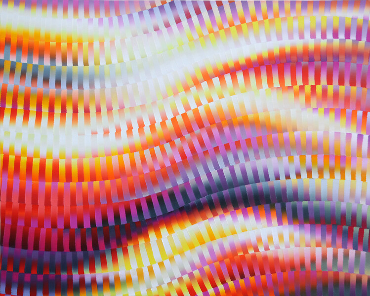 EP213, 2025 &ndash; 59 x 74,5 cm; Öl auf Aluminium