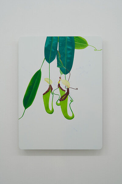 ka-0322-0, 2022 &ndash; 98x73x4,5 cm; Öl/Aluminiumschichtplatte; Foto: Annette Kradisch