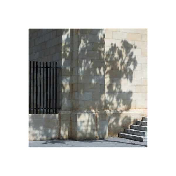 "Schatten 4" (Sandsteinecke), 2016 &ndash; Ed. 5; 60 x 60 cm auf 89 x 89 cm; Archival Pigment Druck