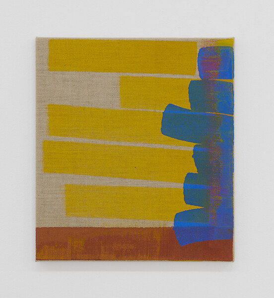 22_1_21 &ndash; 45 x 40 cm; Acryl auf Leinwand; Foto: Annette Kradisch