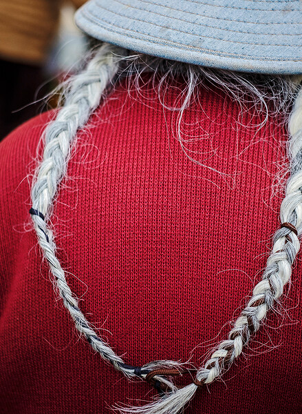 Trenza#49 aus der Serie „Pelos de Cusco“ , 2020 &ndash; 45-teilig, 2020; 42 x 32 cm; Archival Pigment Print