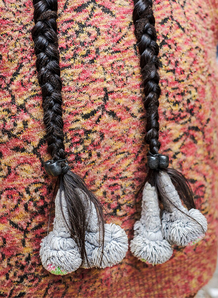 Trenza#16 aus der Serie „Pelos de Cusco“ , 2020 &ndash; 45-teilig, 2020; 42 x 32 cm; Archival Pigment Print