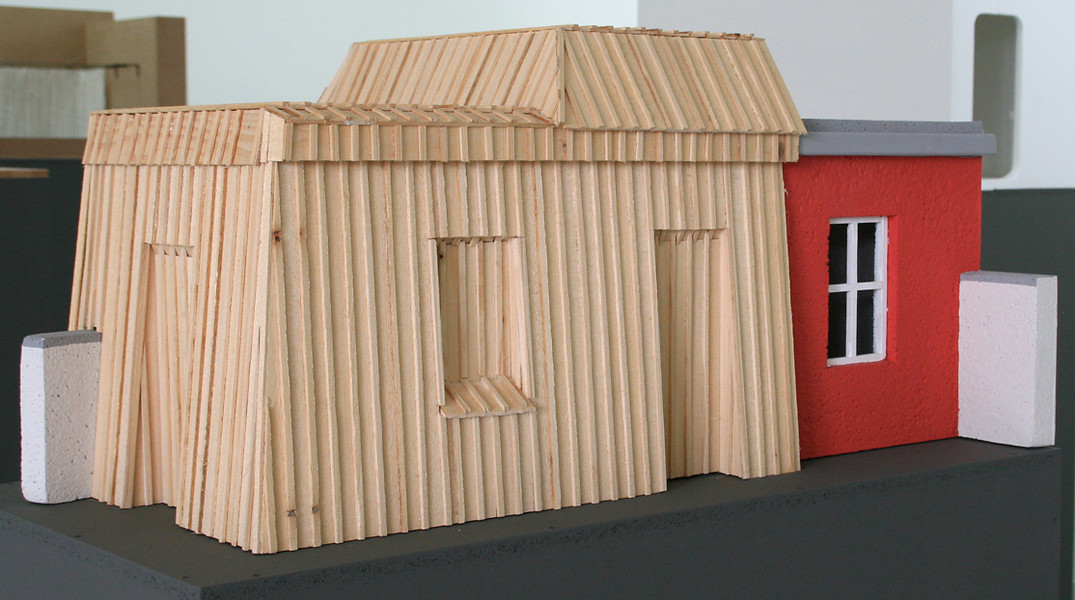 Winterarbeit, 2005 &ndash; 88 x 64 x 37 cm