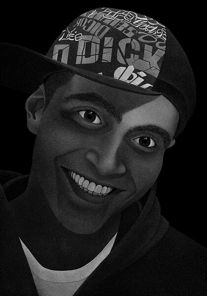 Brandon Elizares, 2014 &ndash; 210 × 147 cm; Druck auf alterungsbeständigem Papier, Diasec