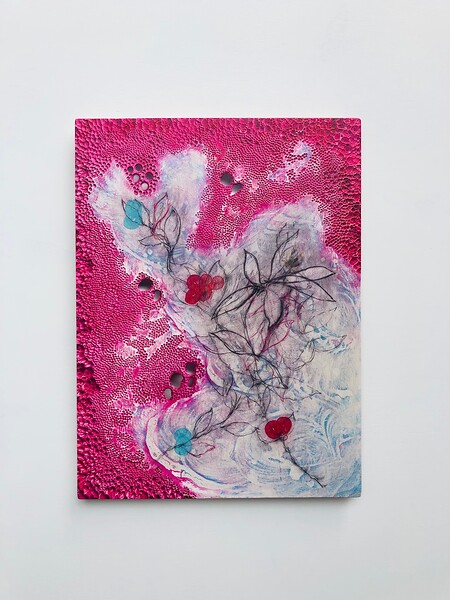 CORALS, 2021 &ndash; Limited Edition 50 Ex. n.n.; 40 x 30 x 2 cm; Archival FineArt, Digital Structure Print auf Rotbuche