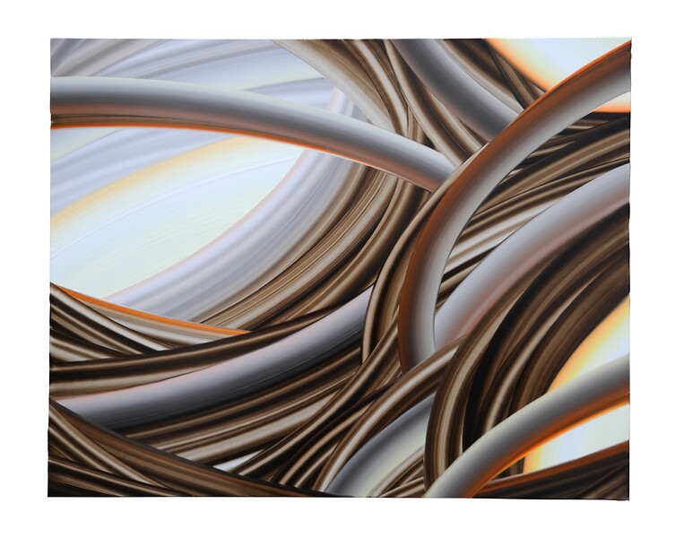 EP222, 2026 &ndash; 34,3 x 43,4 cm; Öl auf Aluminium; Foto: Studio Gerhard Mayer