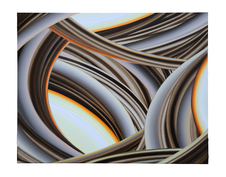 EP221, 2026 &ndash; 34,3 x 43,4 cm; Öl auf Aluminium; Foto: Studio Gerhard Mayer