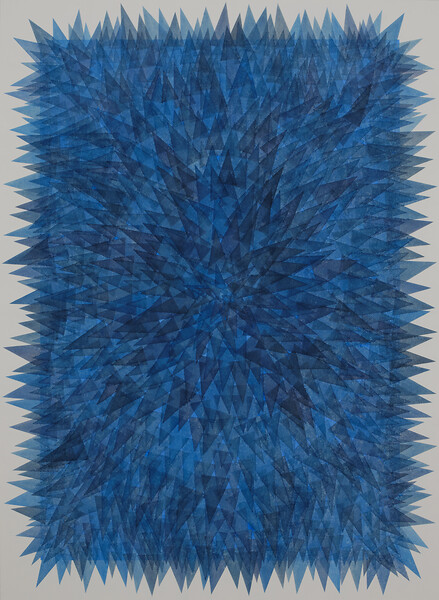 Ohne Titel (für D. 9), 2025 &ndash; 74 x 54 cm; Aquarell, Papier; Foto: Annette Kradisch