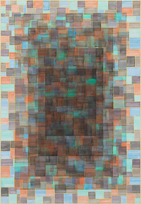 Andreas Oehlert, Erwartung 2, 2015 &ndash; 150 x 104 cm; Aquarell, Papier