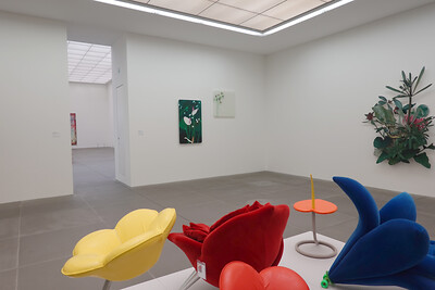 Ausstellungsansicht: Flowers - Sammlungspräsentation Neues Museum Nürnberg &ndash; Foto: Christian Faul - November 2023