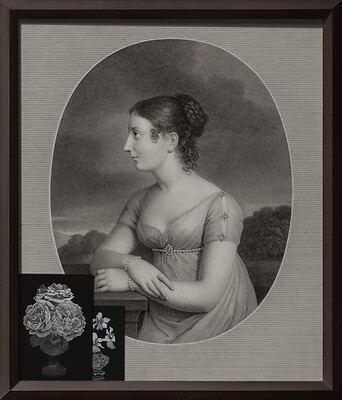 Thilo Westermann, Reproduktionen in der Villa Stéphanie, Baden-Baden 2017–21, 2021 &ndash; Pigmentdruck auf Papier; Diasec; 96 x 82 cm; Ed. 3+2