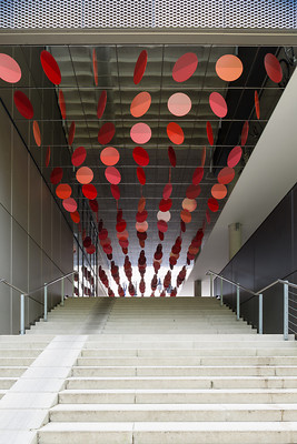 Andreas Oehlert - red/flow, 2018 &ndash; Foto: Annette Kradisch