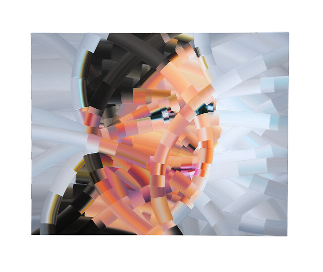 EP175 „Annette”, 2022 &ndash; 34,3 x 43,4 cm; Öl auf Aluminium; Foto: Studio Gerhard Mayer