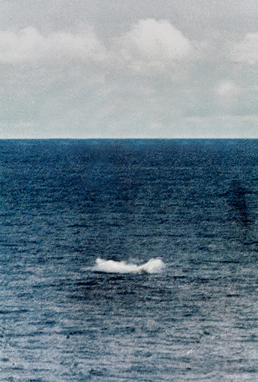 o. T. (Splashdown I) aus einer Reihe von 5, 2017 &ndash; Unikat; 28 x 22 cm; Archiv Pigmentdruck auf Photo Rag