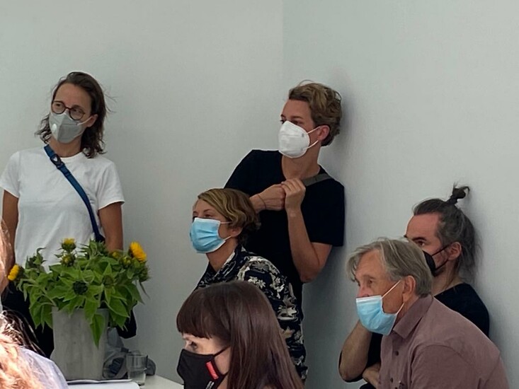 Ausstellungseröffnung Jasmin Schmidt - Immer der gleiche Raum &ndash; Foto: Oechsner Galerie