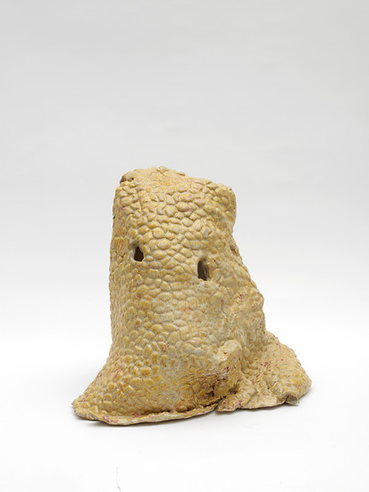 Caroline Achaintre, Stoner,  2017 &ndash; 33 x 35 x 35 cm; ceramic; Image credit: courtesy of Arcade, London; Photo credit: Andy Keate