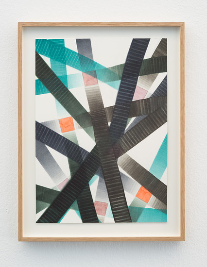 Andreas Oehlert, "Paroli ", 2018 &ndash; 35 x 25 cm; Aquarell, Papier;
Foto: Annette Kradisch