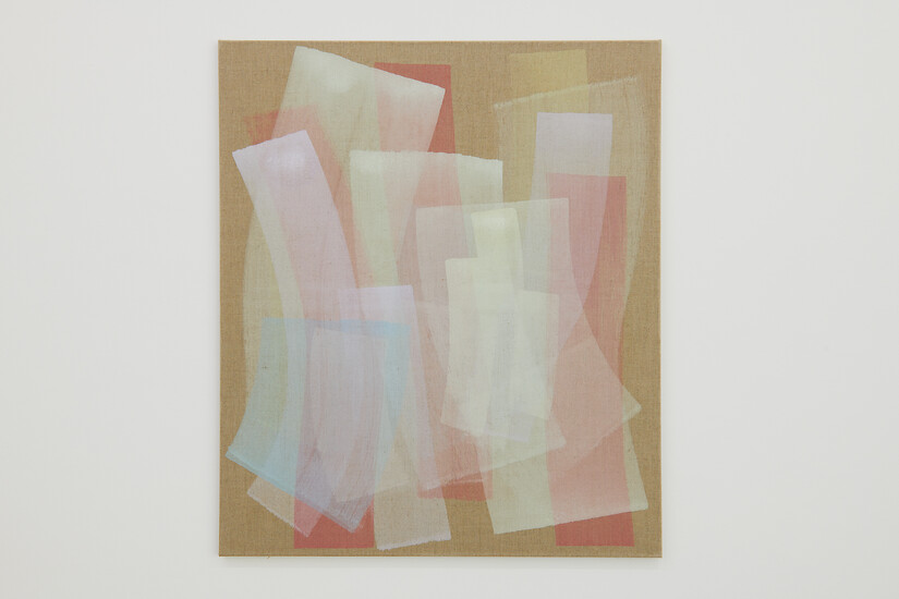 23_3_29, 2023 &ndash; 105 x 90 cm; Vinylfarbe auf Leinwand; Foto: Annette Kradisch