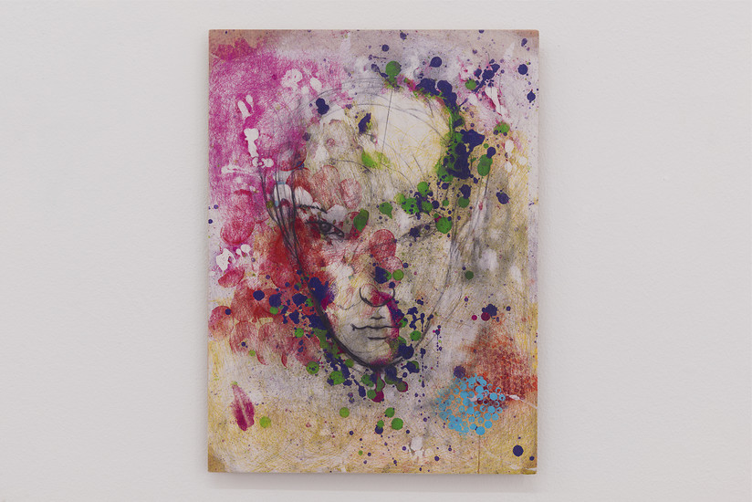 Peter Senoner CIRCUS CORPUS #028 2020 &ndash; ed. 25+5a.p.; 40x30 cm; Archival FineArt DigitalPrint auf handverschliffener Rotbuche; Foto: Annette Kradisch