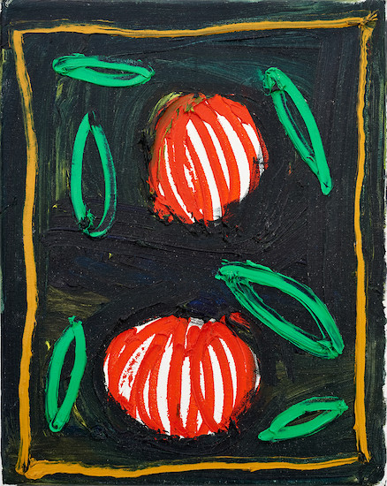 Sebastian Tröger, "Function Follows Form", 2014 &ndash; 30 x 24 cm; Öl/Acryl/Leinwand; Foto: Tim Hufnagl