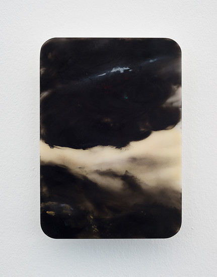 Christian Faul, 06-218W, 2018 &ndash; 34 x 24 x 3,5 cm; Öl/Acrylglas; Aluminiumschichtplatte; Foto: Annette Kradisch