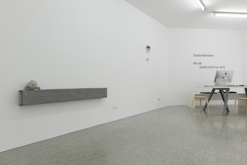 Ausstellungsansicht - Als ob (und) nicht nur eins