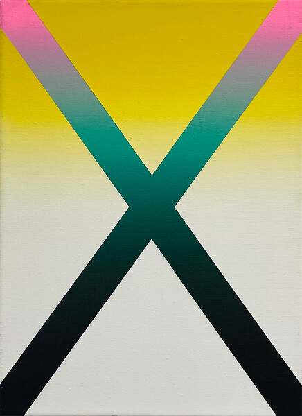 B 530, 2011 &ndash; 55 x 45 cm; Acryl auf Leinwand