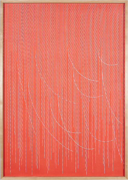 Transit (2), 2021 &ndash; 102 x 72 cm (gerahmt 104 x 74 cm); Aquarell, Papier; Foto: Annette Kradisch